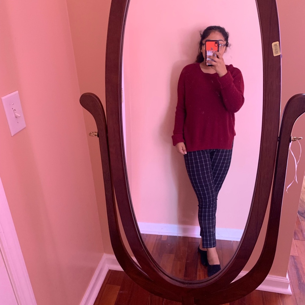 BRAND NEW HOLLISTER RED SWEATER!!